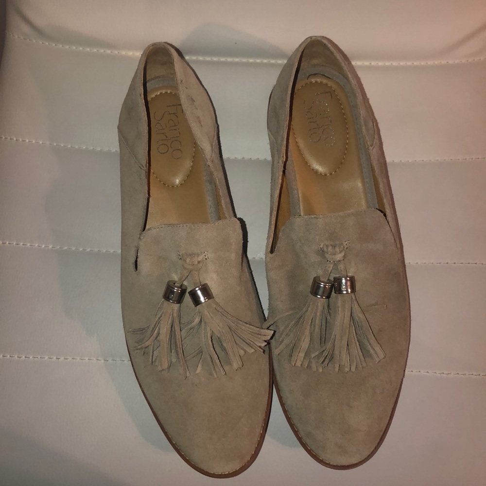 Suede shoes